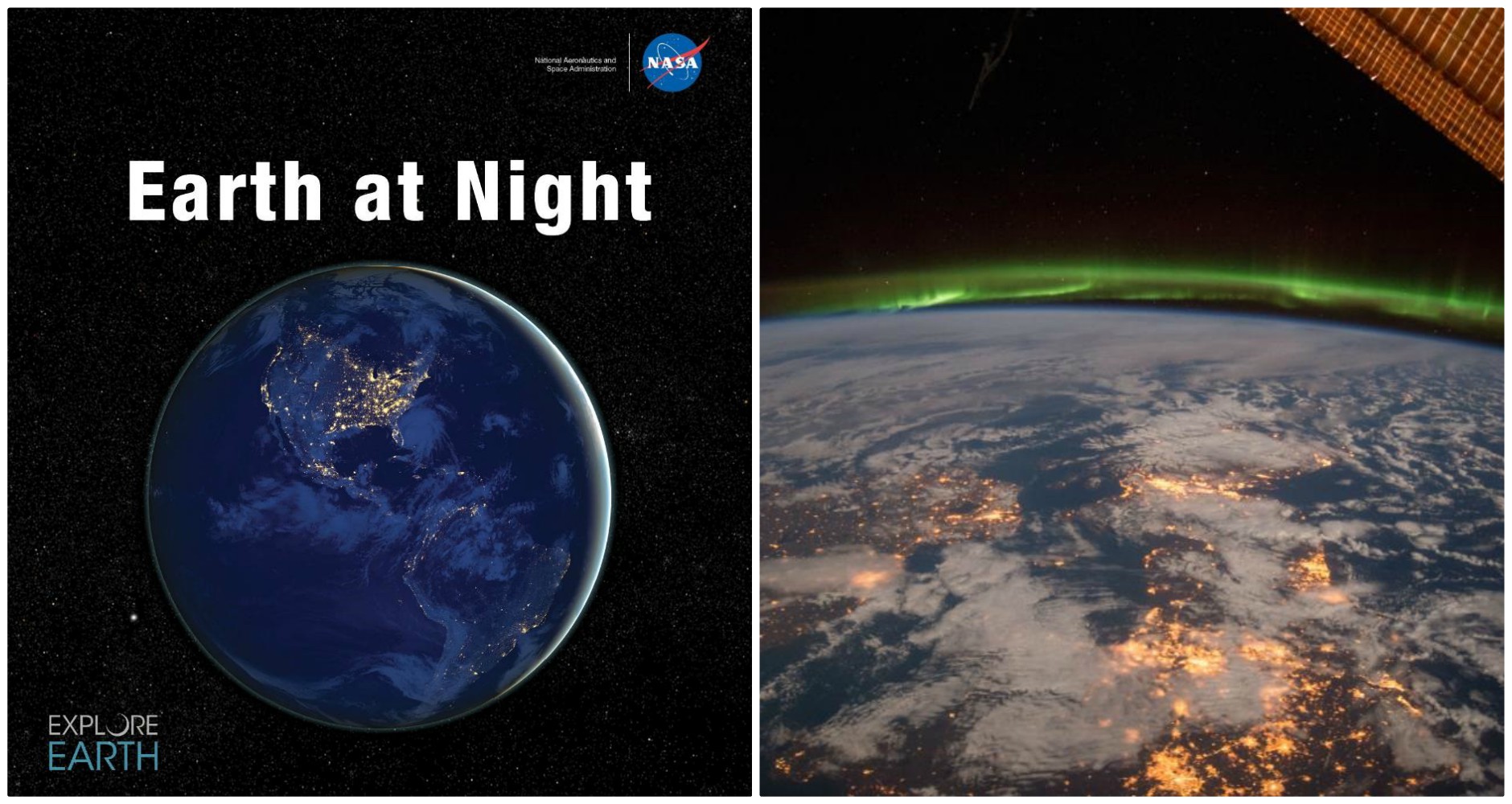 poezii.online (doc) Povestea planetei Pământ pe timp de noapte. NASA a lansat o carte electronică cu imagini spectaculoase