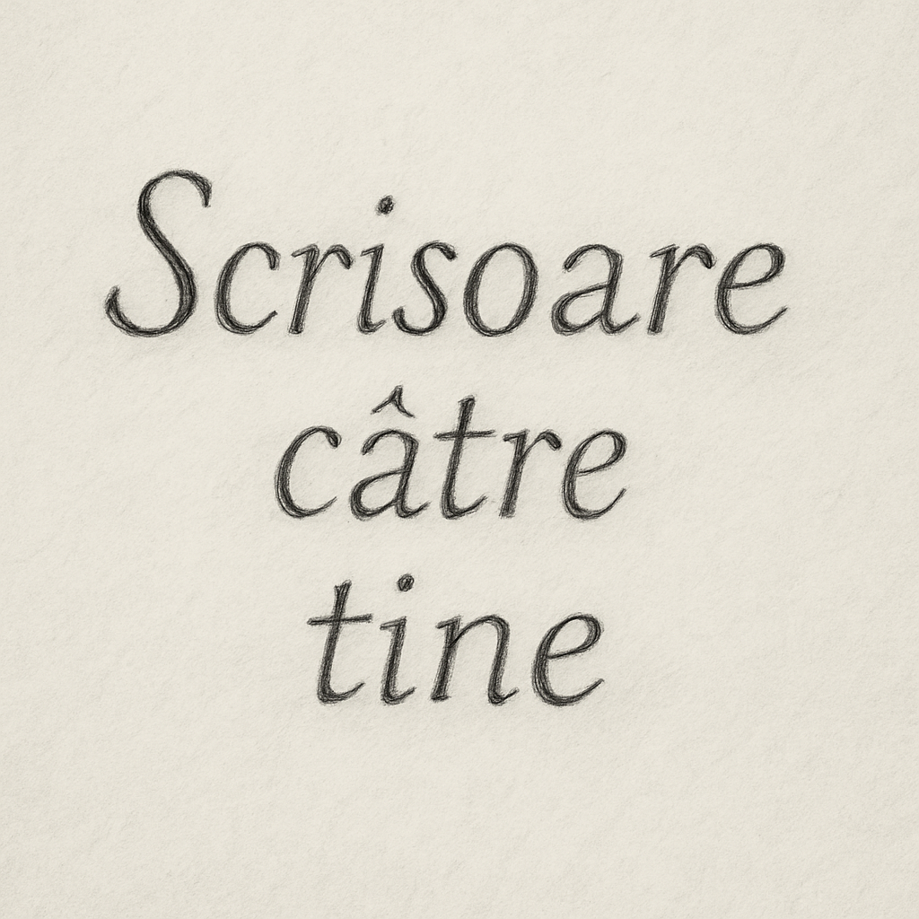 Scrisoare către tine